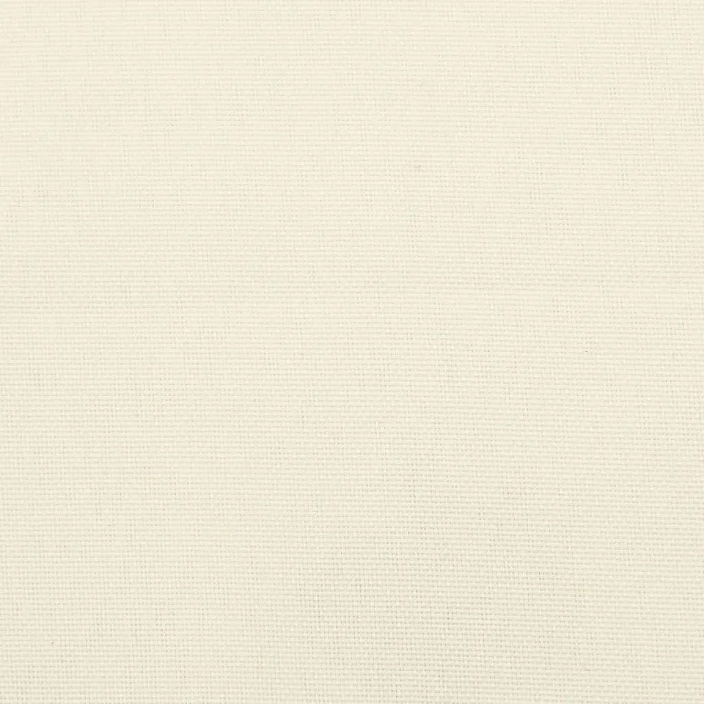 vidaXL Μαξιλάρι Πάγκου Κήπου Κρεμ 150x50x7 εκ. Ύφασμα Oxford
