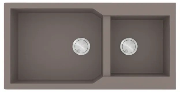 Sanitec Granite 803 Sienna Ένθετος Νεροχύτης 98 2B