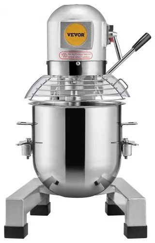 VEVOR Commercial Food Mixer 28.5L 3-Speed Stand Dough Mixer 1100W for Restaurant