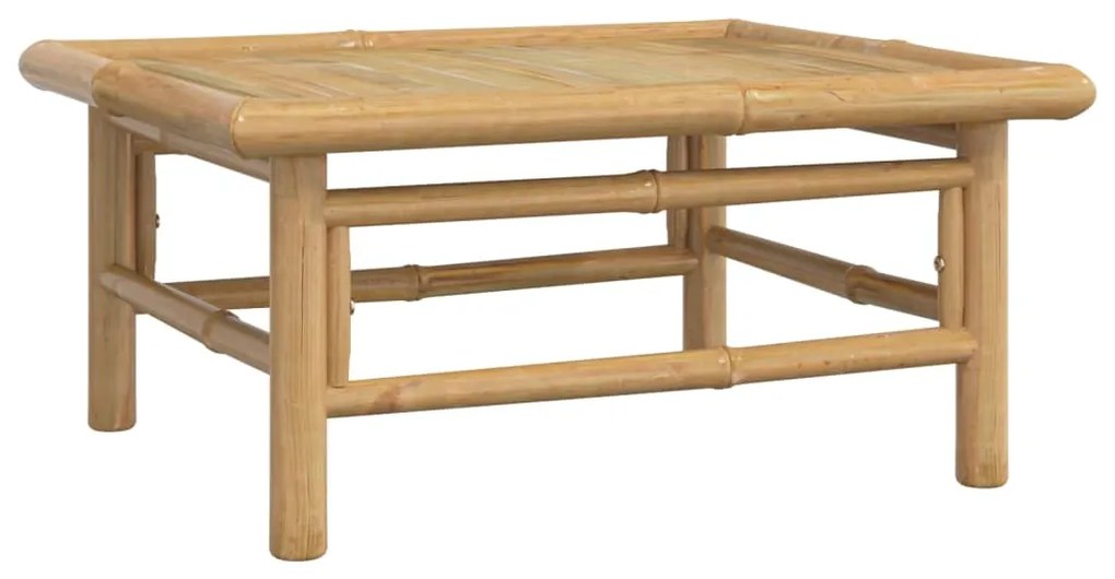 vidaXL Σαλόνι Κήπου Σετ 11 Τεμαχίων από Μπαμπού με Taupe Μαξιλάρια