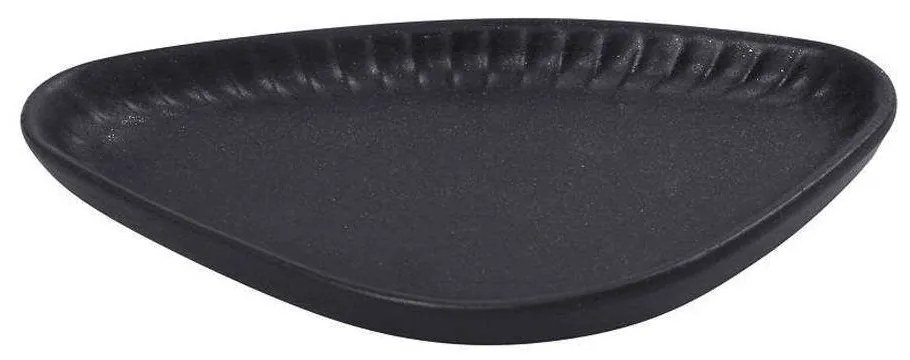 Πιάτο Γλυκού Τρίγωνο Gobi OW2048K6 20x11x2,6cm Black Espiel Porcelain