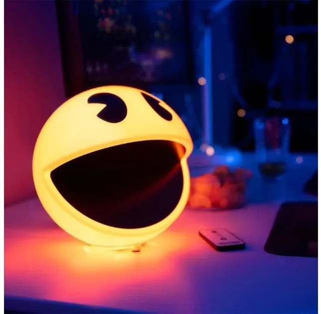Επιτραπέζιο Φωτιστικό The Source Pac-Man 89068 The Source Bandai-89068-Κίτρινο 89068