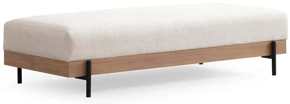 Σκαμπό Eti 560ARE2134 158x68x38cm White-Oak