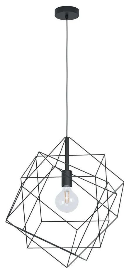 Φωτιστικό Οροφής Ø515 'Straiton' 43359 Black Eglo Metal