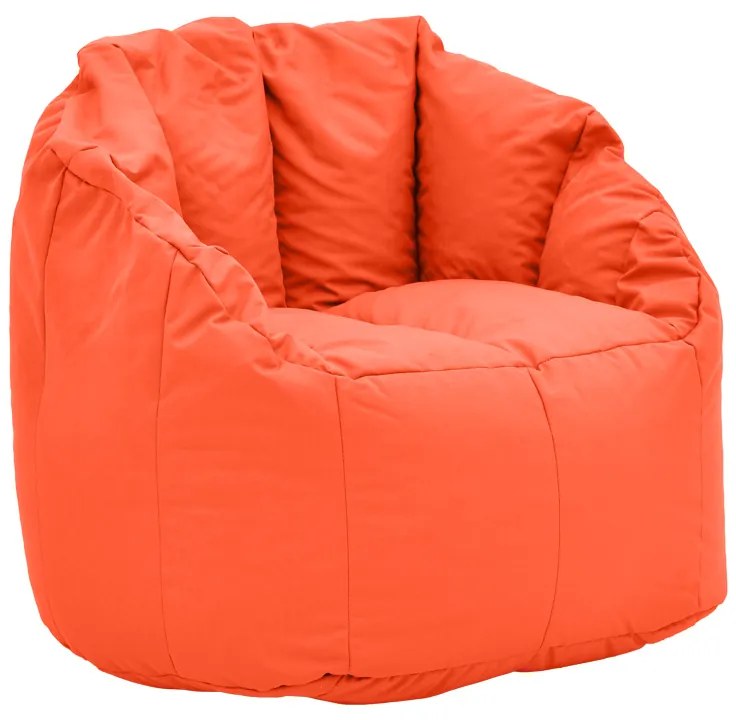 Πολυθρόνα Kerlon pakoworld αδιάβροχο σε πορτοκαλί απόχρωση Φ80x65εκ