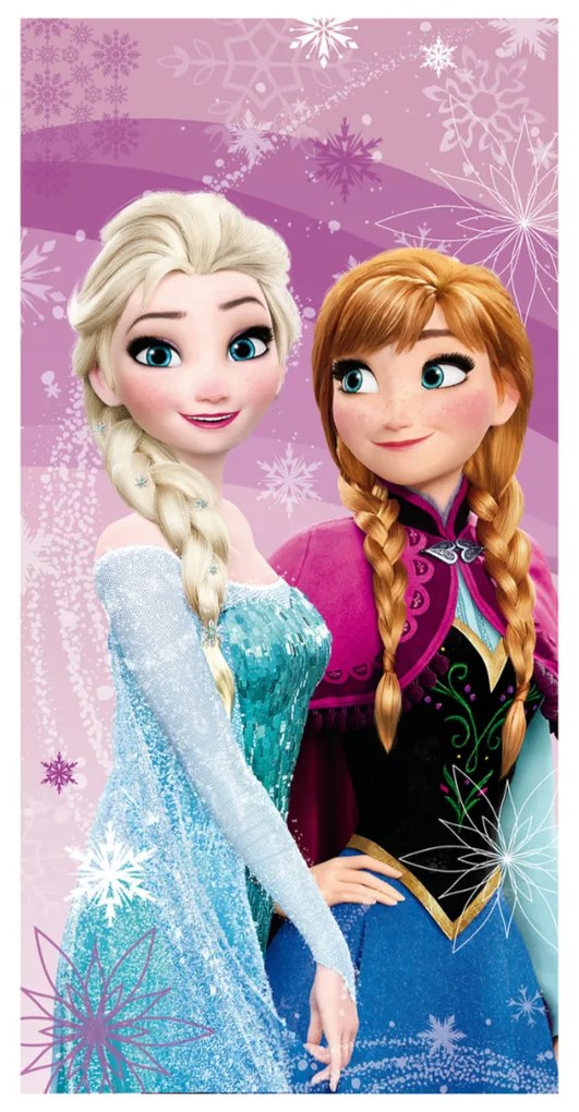 Παιδική Πετσέτα Θαλάσσης (70x140) Viopros Frozen 48 320gsm