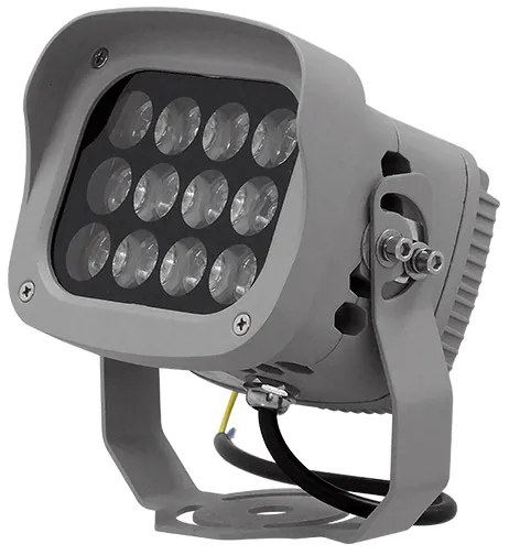 LED Προβολέας Αρχιτεκτονικού Φωτισμού 12W CREE 230v 1440lm Δέσμης 10° Μοιρών Αδιάβροχος IP67 Μπλε GloboStar 05019 - 05019