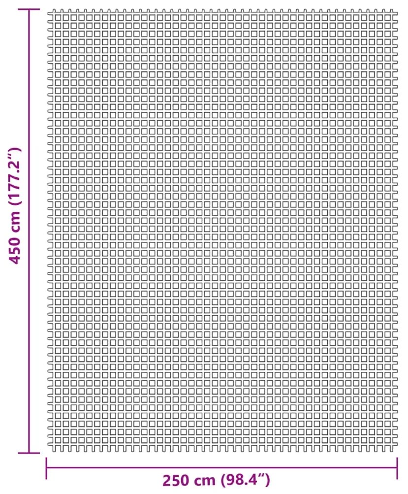 Χαλί Σκηνής Κρεμ 4,5x2,5 μ.