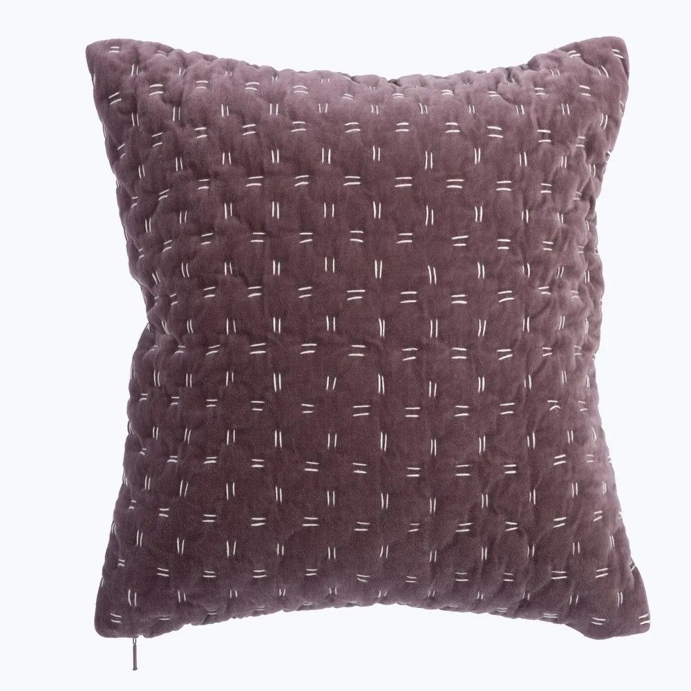 Μαξιλαροθήκη Διακοσμητική Shepard 23 Wine Nef-Nef 45X45 Cotton-Polyester