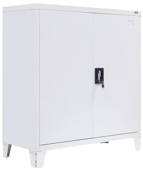 Ντουλάπα Durango Fylliana Μεταλλική Λευκό 90x40x100 εκ. 90x40x100 εκ.