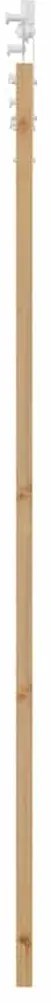 vidaXL Συρόμενη Πόρτα ORKDAL Καφέ 86 x 211 cm Μασίφ ξύλο πεύκου