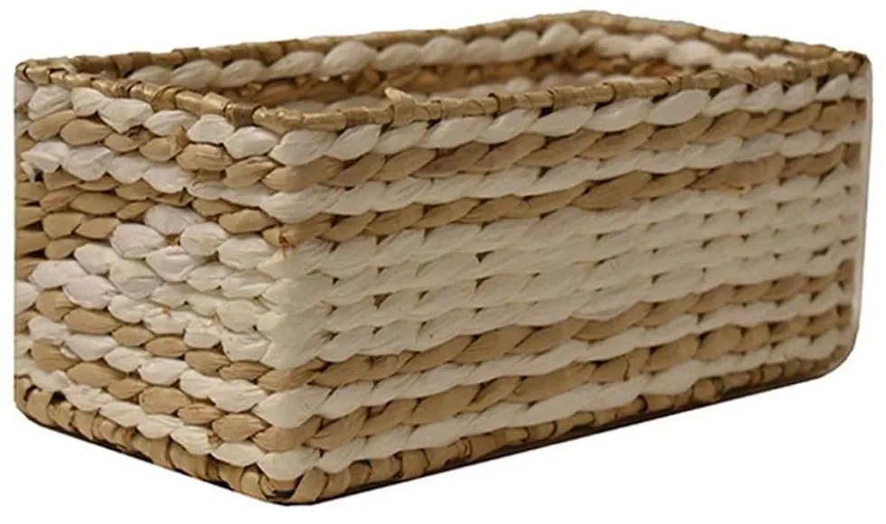 Καλάθι Rush 00.06.67451 26x13x10cm Natural-White Mat