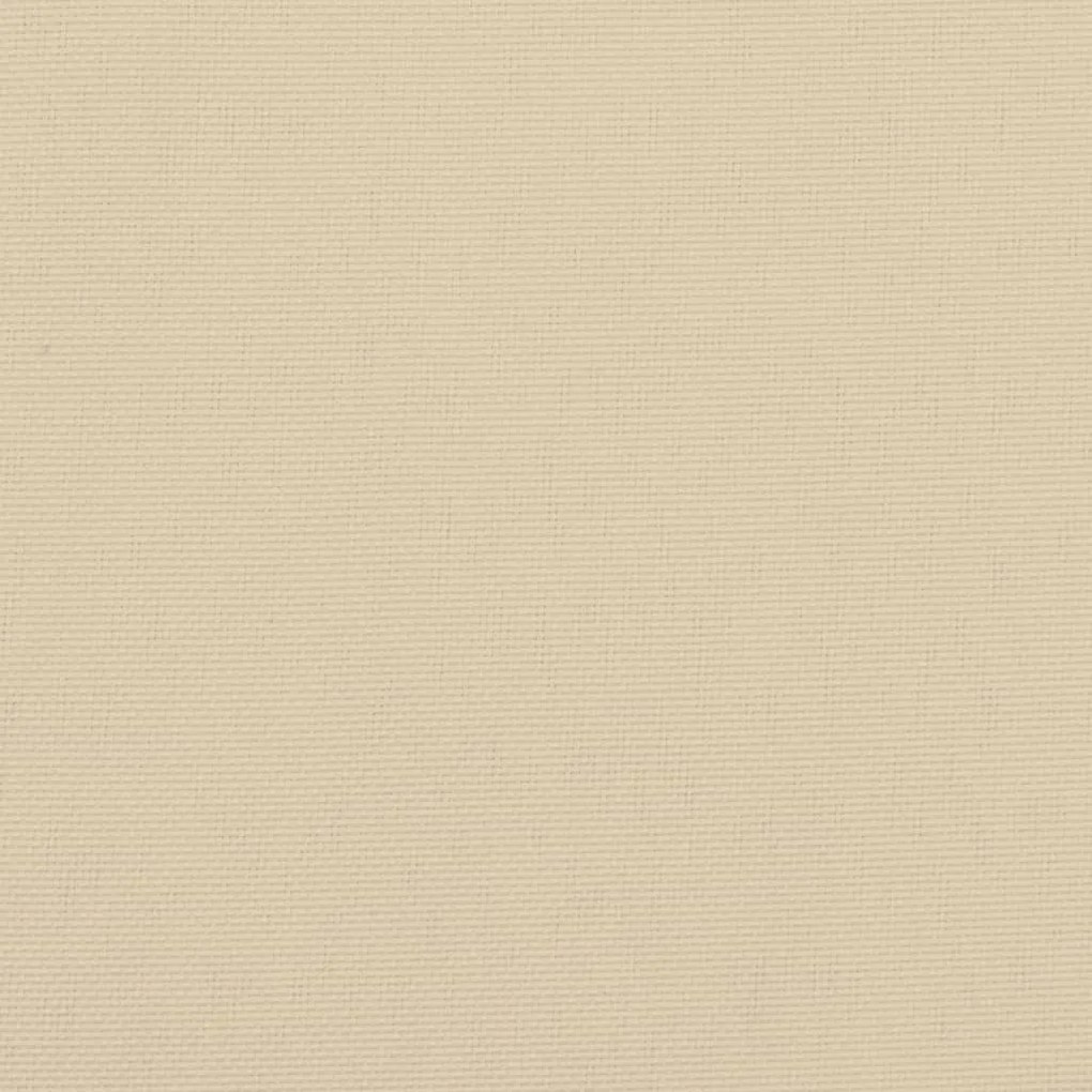 vidaXL Μαξιλάρι Πάγκου Κήπου Μπεζ 120x50x7 εκ. Ύφασμα Oxford