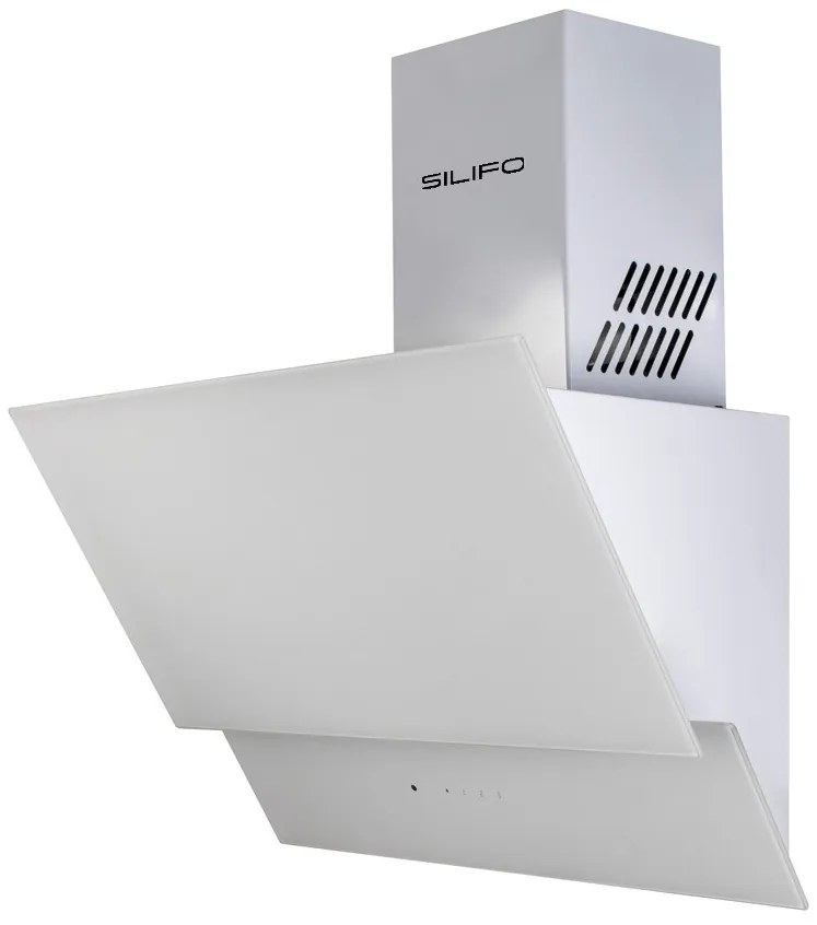 Silifo Απορροφητήρας Καμινάδα Sf6611 Λευκός (Χειριστήριο) (4 Έτη Εγγύηση Ελληνικής Αντιπροσωπείας)