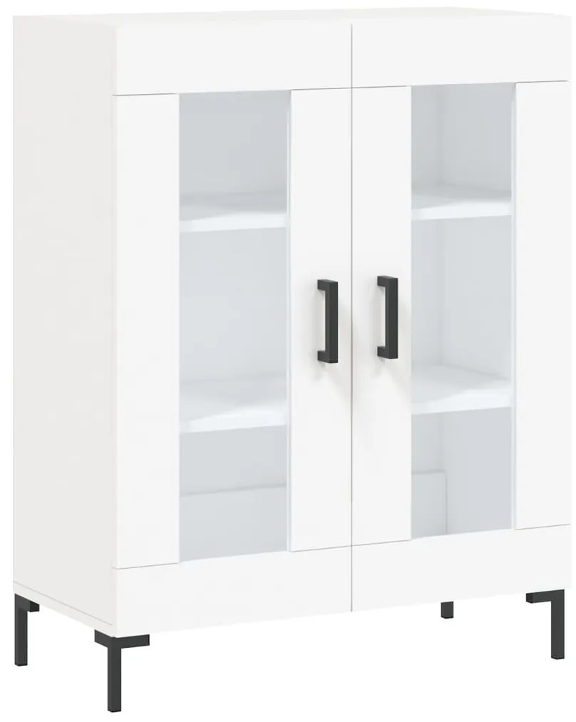 vidaXL Ντουλάπι Λευκό 69,5x34x180 εκ. από Επεξεργασμένο Ξύλο