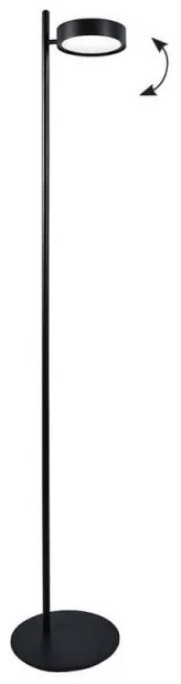 Επιδαπέδιο Φωτιστικό LED 28W IP20 Only 4308100 Viokef-4308100-Μαύρο 4308100