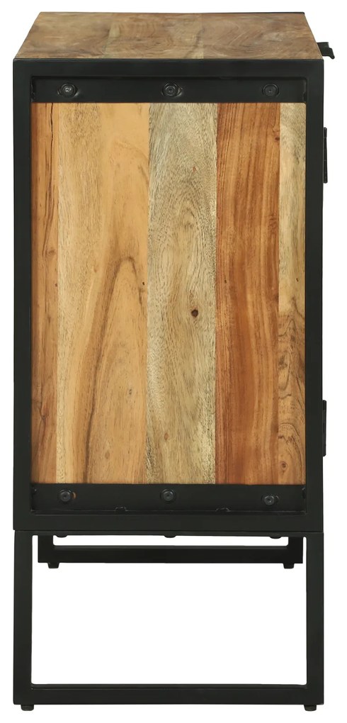 vidaXL Μπουφές 70x35x75 εκ Μασίφ Ξύλο Ακακίας