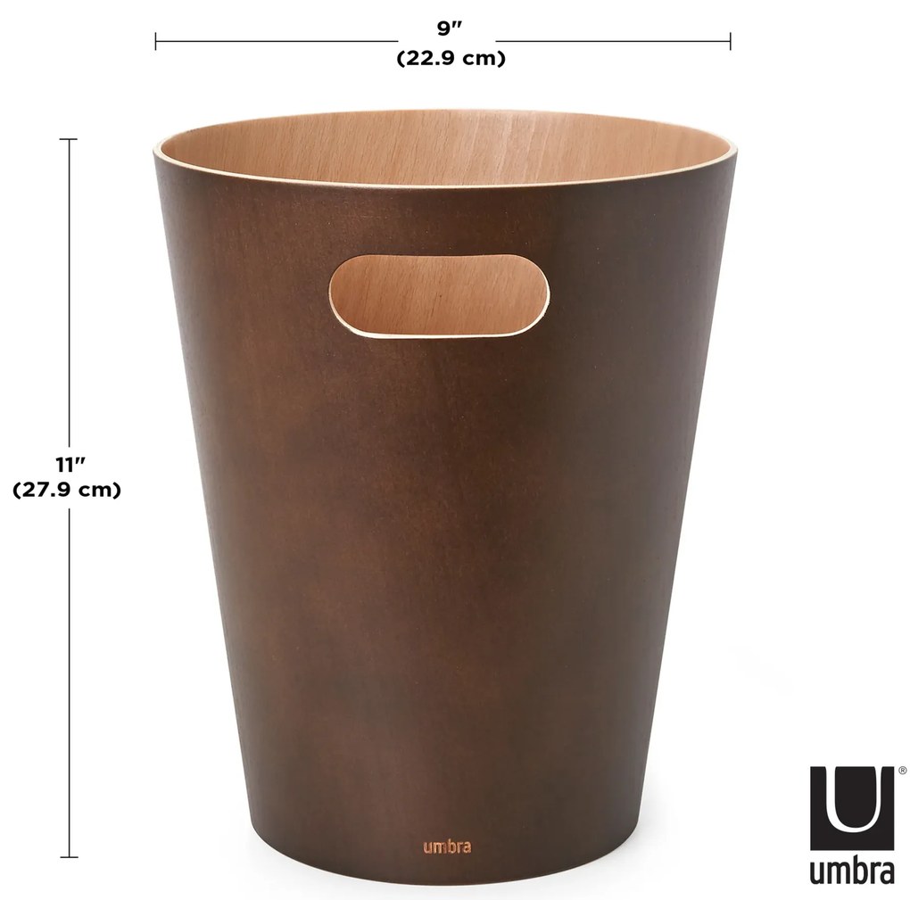 Umbra καλάθι αχρήστων,ξύλο οξιάς, Woodrow 082780-213