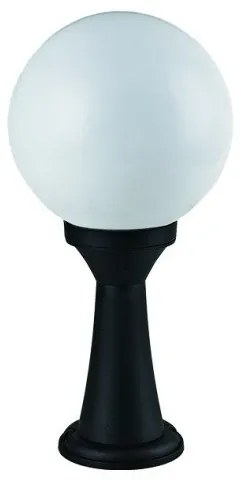 Φωτιστική Επιδαπέδια Κολώνα E27 IP44 41Cm ACA-PLGM3B-Μαύρο PLGM3B