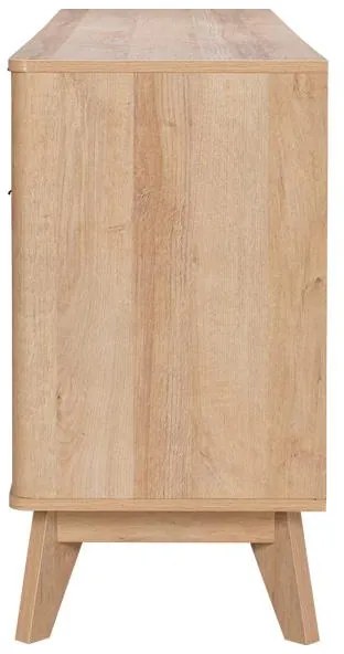 Μπουφές Hamea mdf σε φυσική απόχρωση 150x39,5x73εκ. 150x39.5x73 εκ.