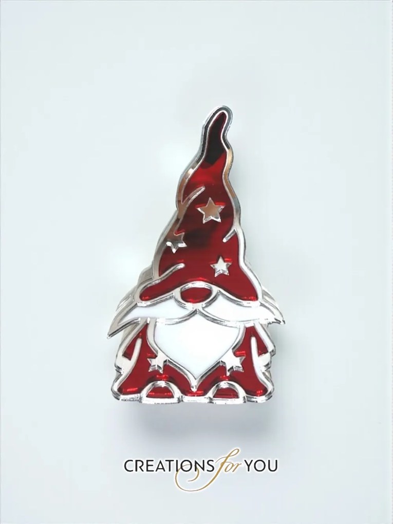 Επιτραπέζιο γούρι Νάνος πλέξι - Χρυσό