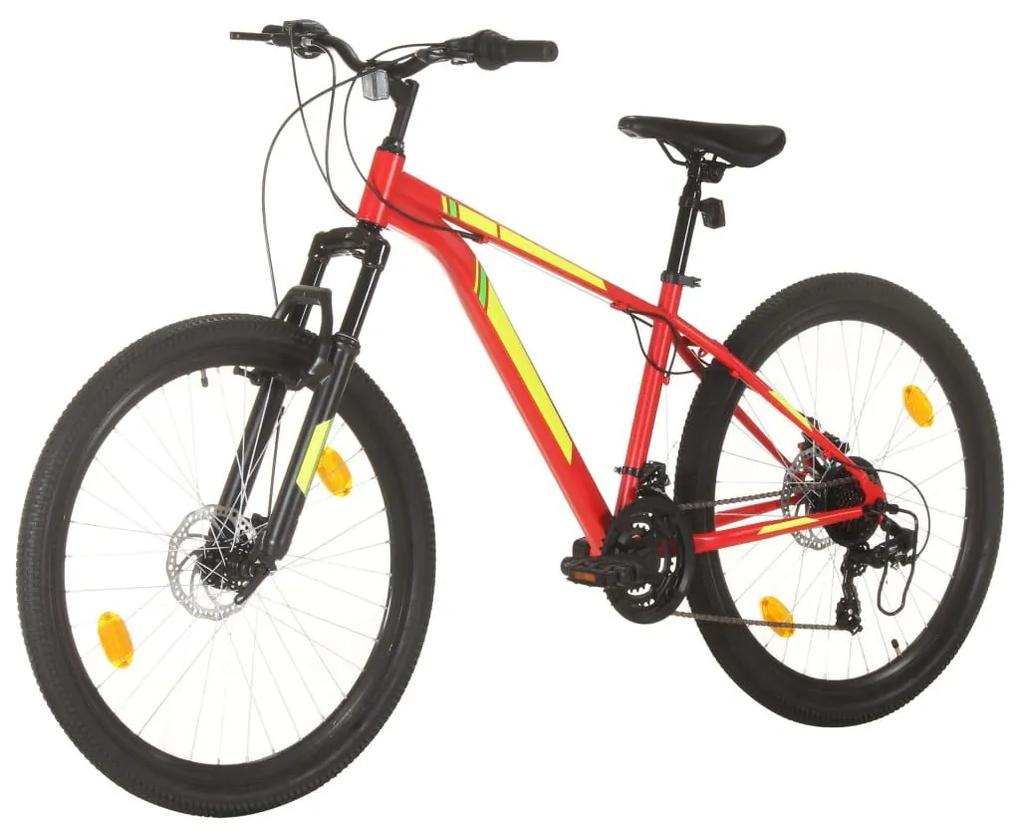 Ποδήλατο Mountain 27,5'' Κόκκινο με 21 Ταχύτητες 38 εκ. - Κόκκινο