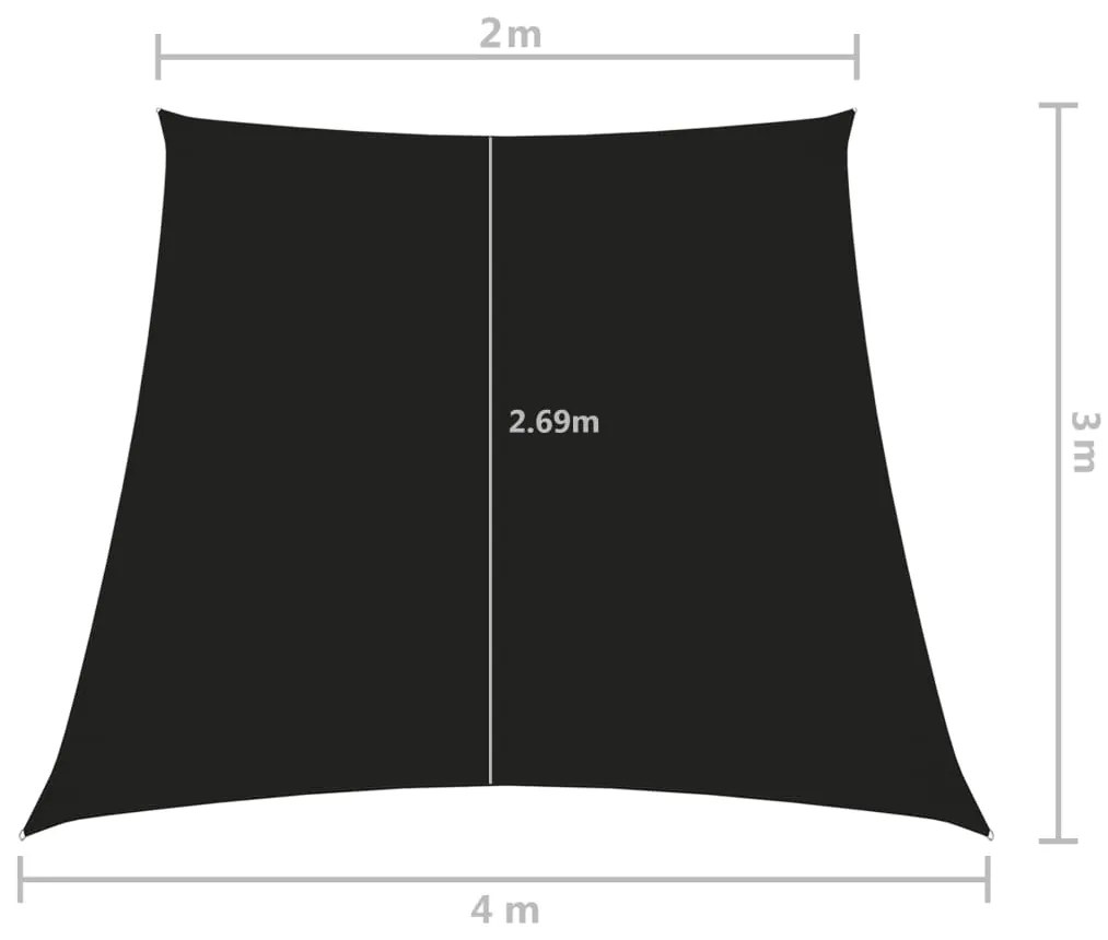 ΠΑΝΙ ΣΚΙΑΣΗΣ ΤΡΑΠΕΖΙΟ ΜΑΥΡΟ 3/4X2 Μ. ΑΠΟ ΎΦΑΣΜΑ OXFORD 135791