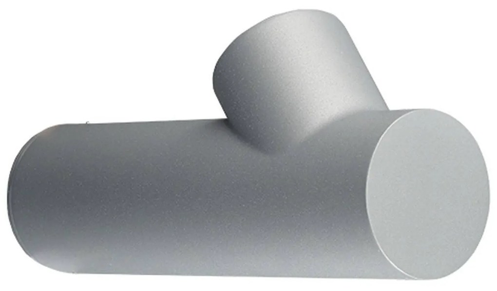 Φωτιστικό Σποτ Τοίχου ZD81136LEDGY Grey Aluminium