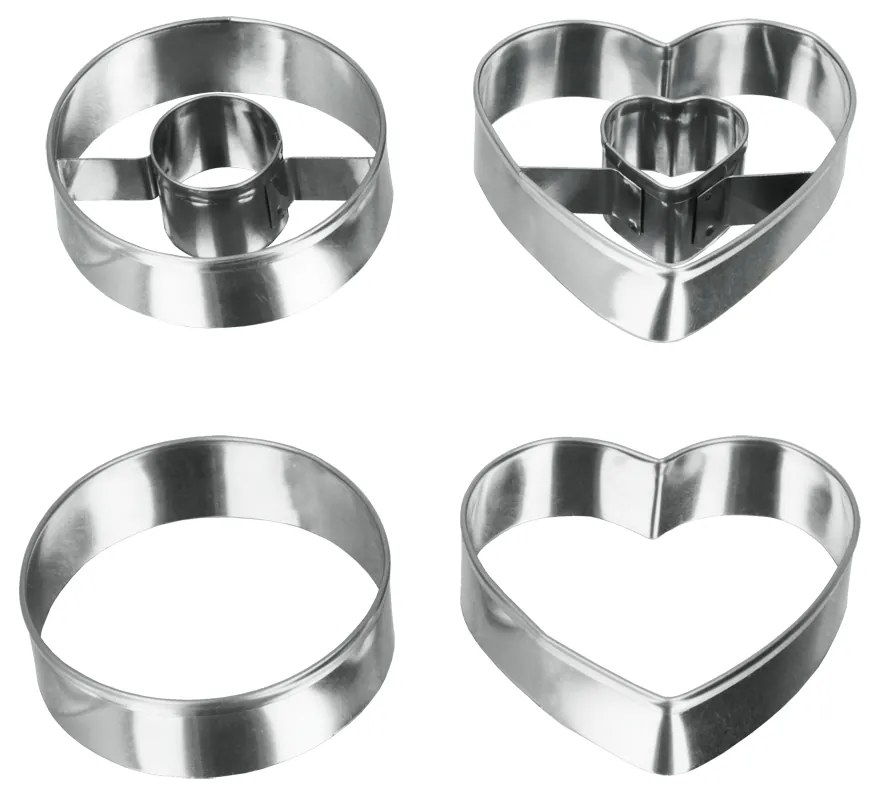 Cut Pat Ανοξείδωτα 4 Σχέδια metaltex