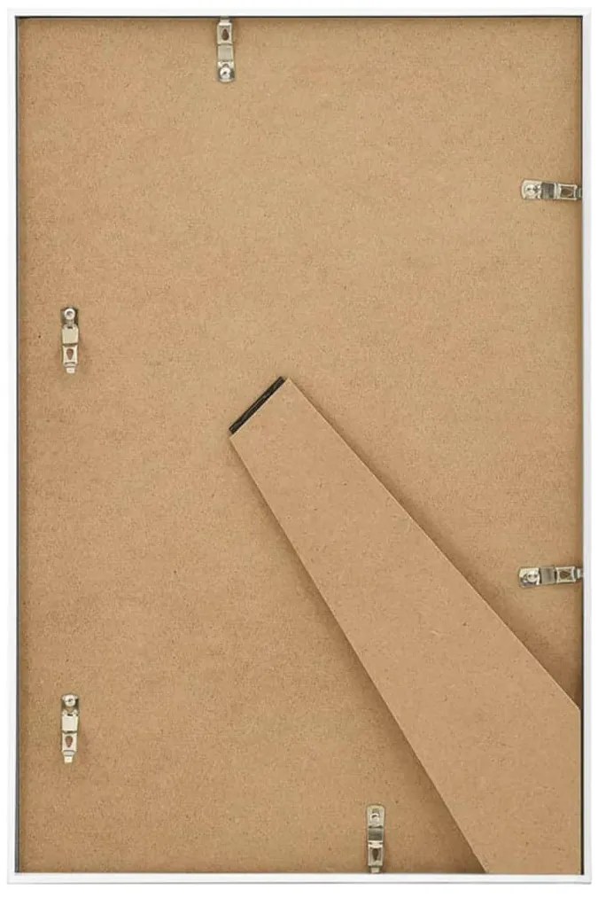 vidaXL Κορνίζες Κολάζ Επιτραπέζιες 5 τεμ. Λευκές 21 x 29,7 εκ MDF