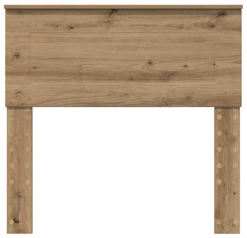 vidaXL Κεφαλάρι με κεφαλάρι Artisan Oak 100 cm Επεξεργασμένο ξύλο