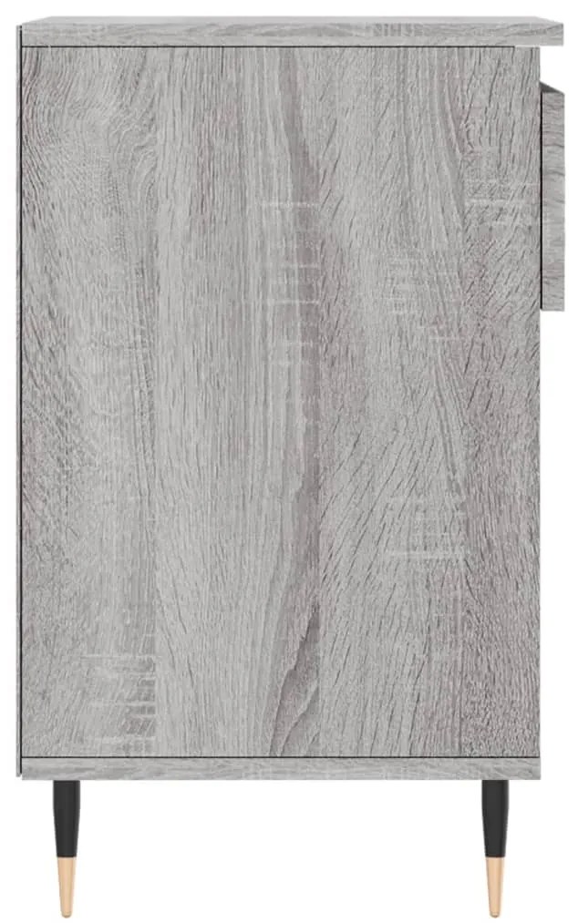 vidaXL Παπουτσοθήκη Γκρι Sonoma 102x36x60 εκ. από Επεξεργασμένο Ξύλο