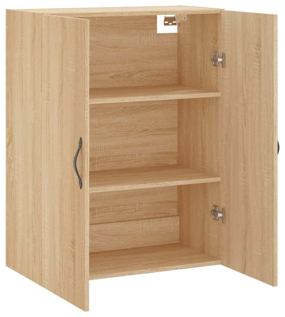 vidaXL Ντουλάπι Επιτοίχιο Sonoma Δρυς 69,5 x 34 x 90 εκ. Επεξεργ. Ξύλο