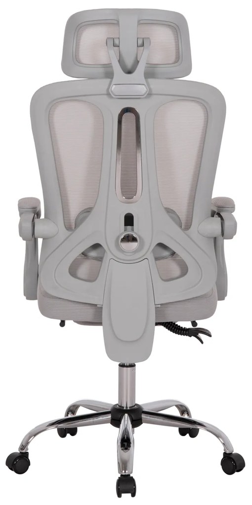 ΚΑΡΕΚΛΑ ΓΡΑΦΕΙΟΥ BARNET HM18258.02 ΓΚΡΙ MESH-ΓΚΡΙ ΣΚΕΛΕΤΟΣ NYLON 61x62x123Υ