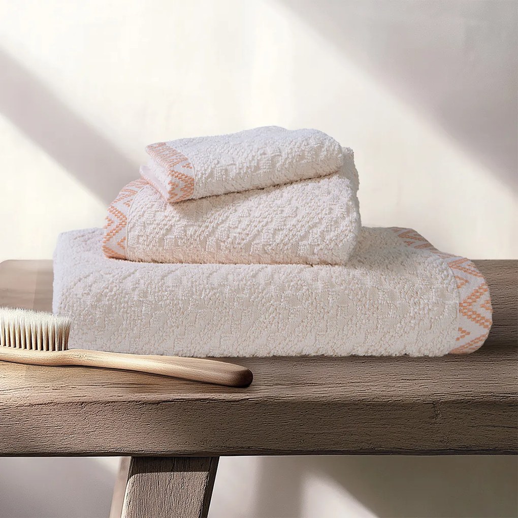 Πετσέτα Χεριών (30x50) Nef-Nef Homeware Premium Cosmos Vanilla 550gsm