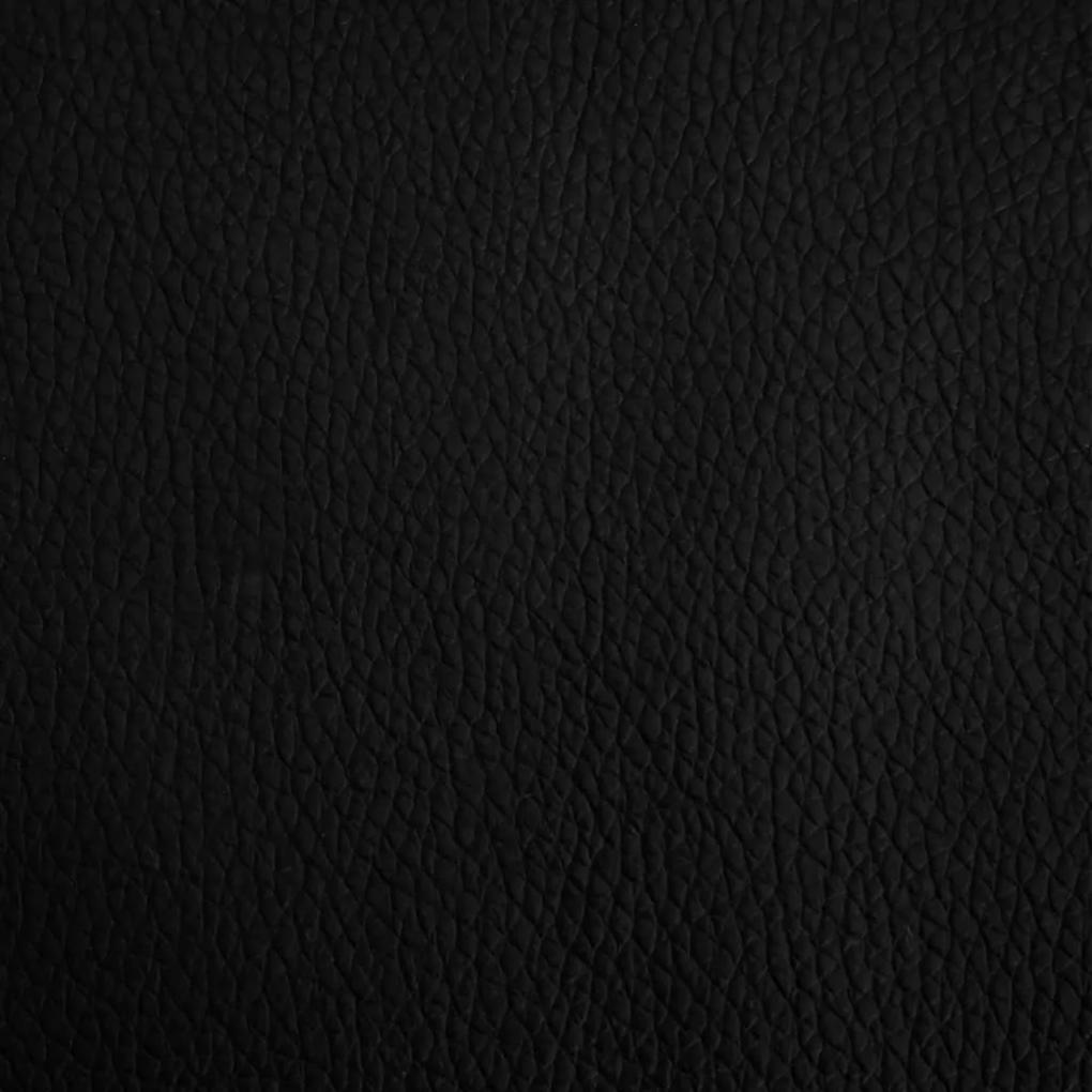 vidaXL Κρεβάτι Σκύλου Μαύρο 50 x 40 x 30 εκ. από Συνθετικό Δέρμα