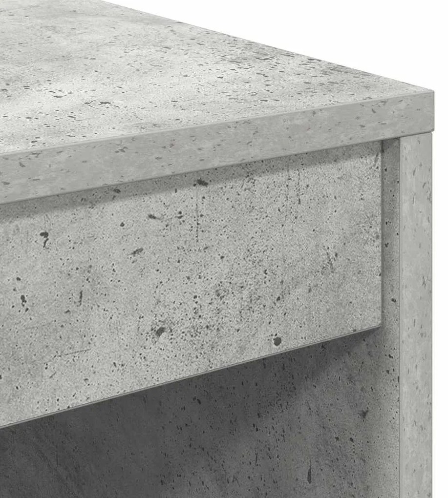 vidaXL Γραφείο Σκυρόδεμα Γκρι 70 x 50 x 76 εκ.