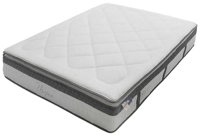 Στρώμα Utopia pakoworld pocket spring με ανώστρωμα 30-32cm 150x200εκ