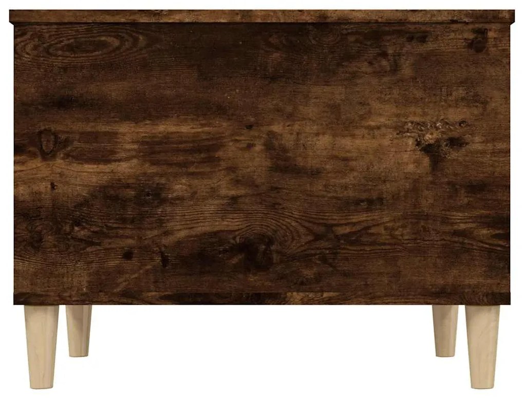 vidaXL Τραπεζάκι Σαλονιού Καπνιστή Δρυς 60x44,5x45 εκ. Επεξ. Ξύλο