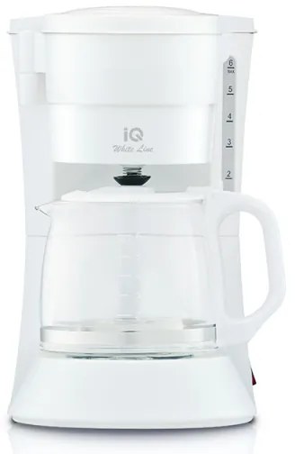 Iq Καφετιέρα Φίλτρου Cm-150 White Line 600w