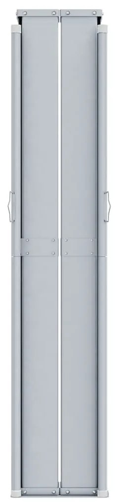 vidaXL Σκίαστρο Πλαϊνό Συρόμενο Κόκκινο 160 x 1200 εκ.