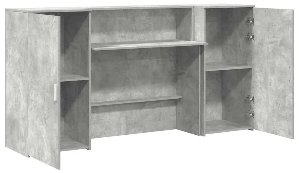 vidaXL Γραφείο υποδοχής 200x50x103,5 εκ. Επεξεργασμένο Ξύλο