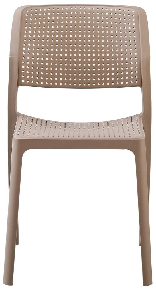 Καρέκλα COMFEE C6101.04 Πολυπροπυλενίου Καπουτσίνο 41x57x82Υ εκ. 41x57x82 εκ.