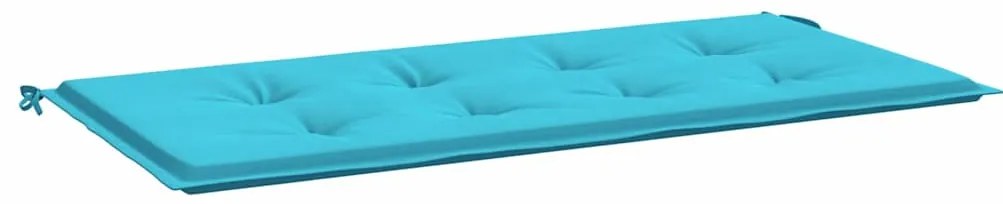 vidaXL Μαξιλάρι Παγκάκι Κήπου Τιρκουάζ 120 x 50 x 4 cm Ύφασμα Oxford