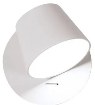 Απλίκα reading light LED Kim σε μαύρο και λευκό Viokef-4188300-Λευκό 4188300