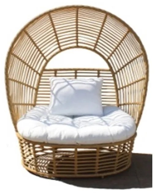 13143 Belfast daybed 115x82xH146cm Σκελετός: Μεταλλικός με powder coating finish + PE rattan