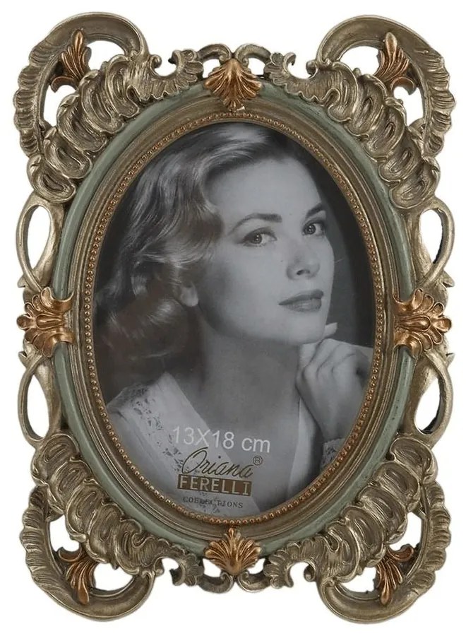 Κορνίζα XL24010157 13x18cm Gold Oriana Ferelli Πολυρεσίνη