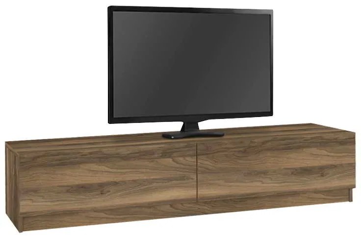 Έπιπλο τηλεόρασης Ahenk Megapap χρώμα καρυδί 160x31,3x32,9εκ.