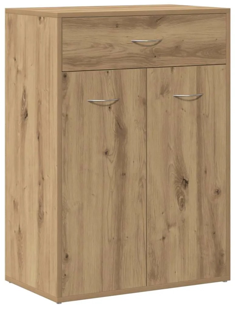 vidaXL Παπουτσοθήκη Αρτισιανή Δρυς 60x35x84 εκ. Επεξεργασμένο Ξύλο