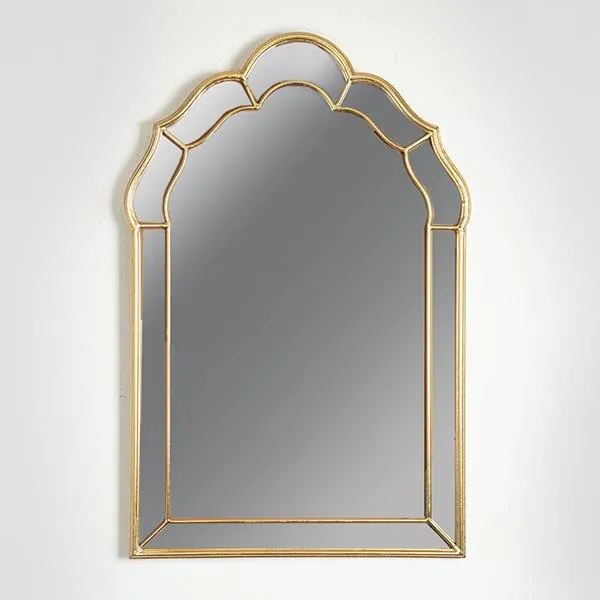 Καθρέπτης Τοίχου Μεταλλικός Χρυσός 60x3x90εκ. ESTHETI 751-11035